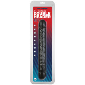 Jr. Veined Double Header - 12" Black