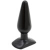 Classic Butt Plug - Smooth - Medium Black - Image 3