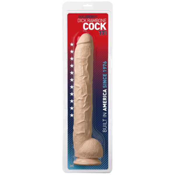 Dick Rambone Cock - 17" White