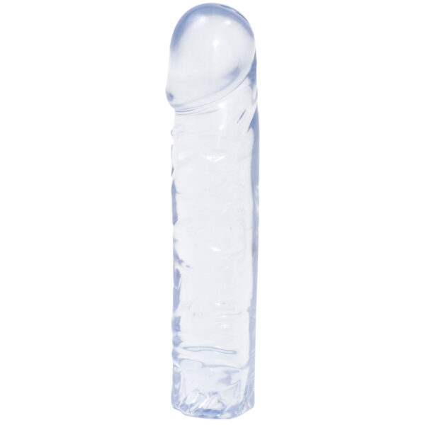 Crystal Jellies - 8" Classic Dong Clear - Image 2