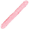 Crystal Jellies - 12" Jr. Double Dong Pink - Image 2