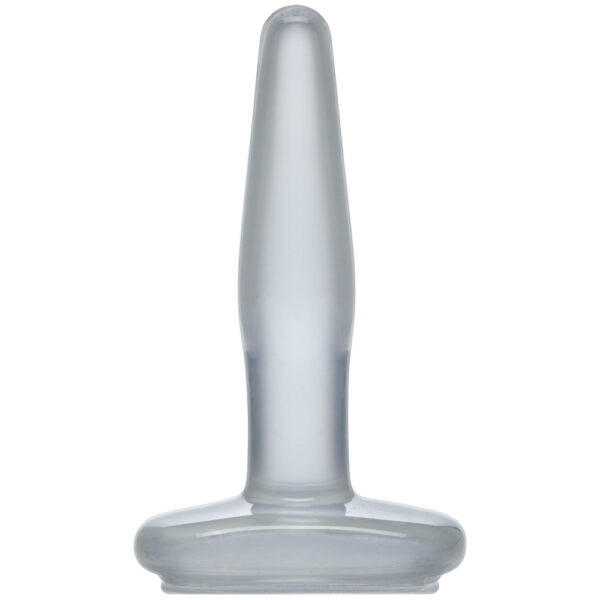 Crystal Jellies - Small Butt Plug Clear - Image 2