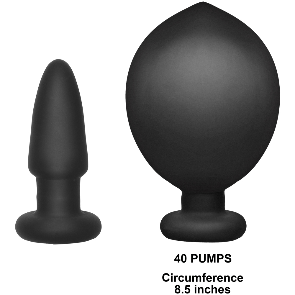 Deluxe Wonder - Butt Plug Black 3 Deluxe Wonder - Butt Plug Black - Image 3