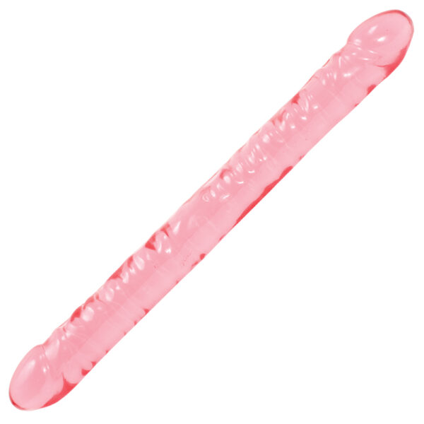Crystal Jellies - 18" Double Dong Pink - Image 2