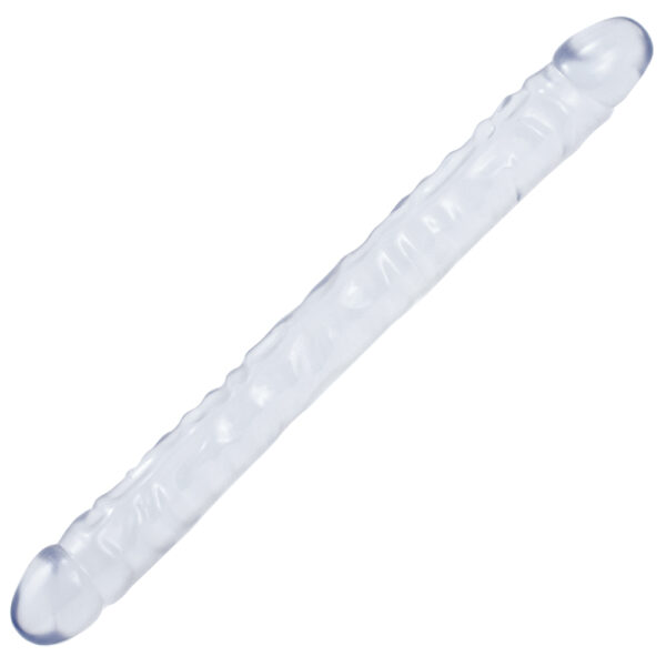 Crystal Jellies - 18" Double Dong Clear - Image 2