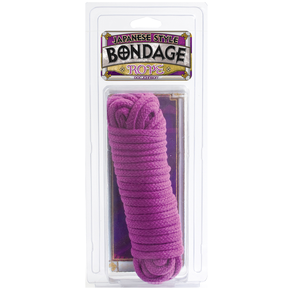 Japanese Style Bondage Rope Purple 1 Japanese Style Bondage Rope Purple