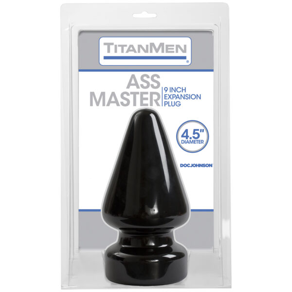 Titanmen - Ass Master - 4.5" Black