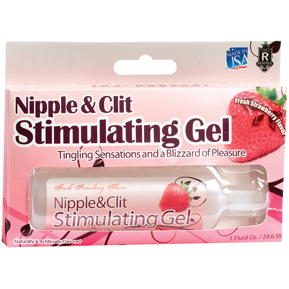 Nipple & Clit Stimulating Gel - Fresh Strawberry 1 Nipple & Clit Stimulating Gel - Fresh Strawberry
