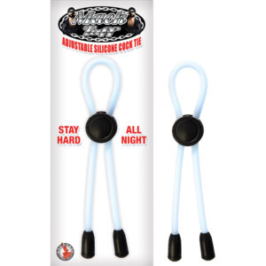 Mack Tuff Adjustable Silicone Cock Tie Clear