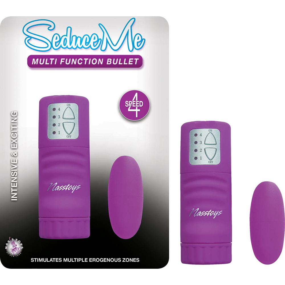 Seduce Me Multi-Function Bullet Purple 1 Seduce Me Multi-Function Bullet Purple