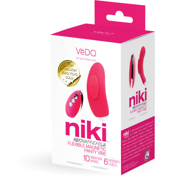 Niki Rechargeable Panty Vibe Foxy Pink