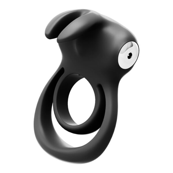 Thunder Bunny Rechargeable Dual Ring Black Pearl - Image 2
