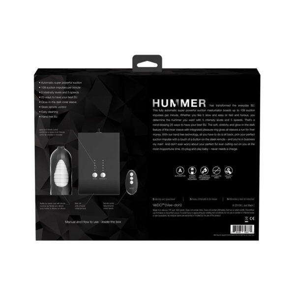Hummer Super Bj Machine Black Pearl - Image 3