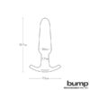 Bump Rechargeable Anal Vibe Deep Purple - Image 3