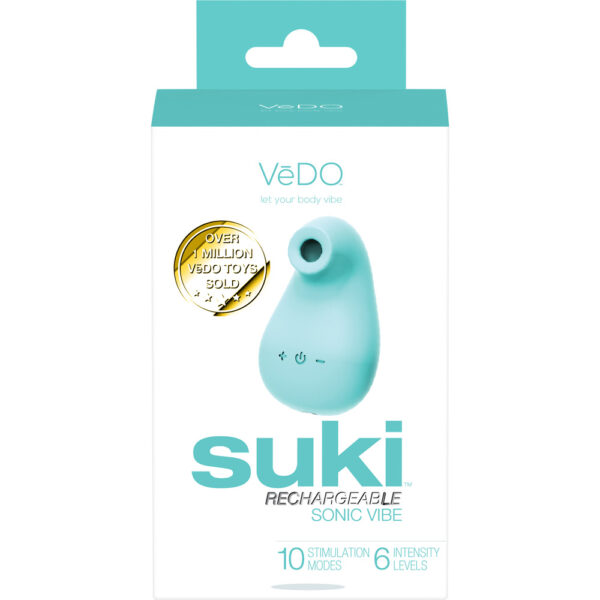 Suki Rechargeable Sonic Vibe Tease Me Turquoise