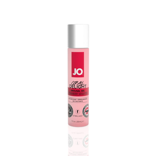 JO Oral Delight Strawberry Sensation 1 oz. - Image 2