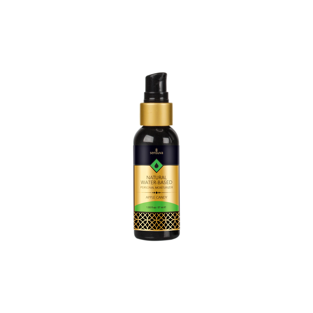 Natural Water-Based Personal Moisturizer Apple Candy 2 oz. Bottle 1 Natural Water-Based Personal Moisturizer Apple Candy 2 oz. Bottle