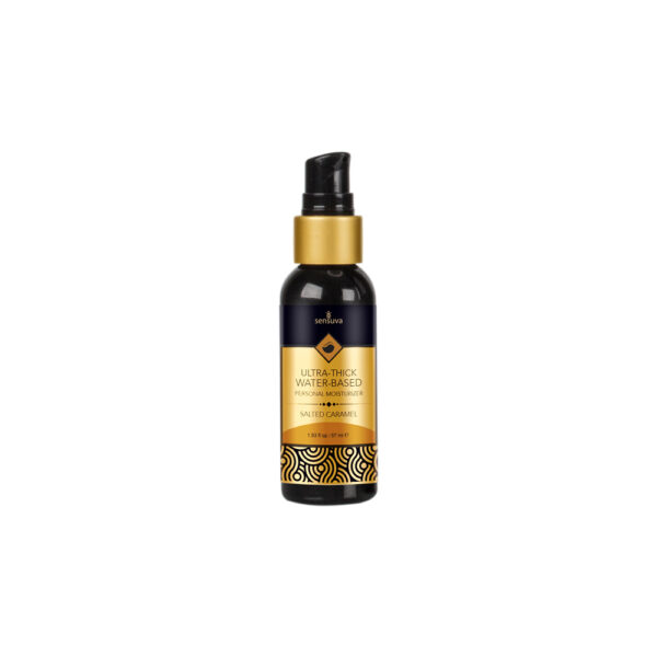 Ultra-Thick Water-Based Personal Moisturizer Salted Caramel 2 oz. Bottle