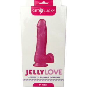 Get Lucky 7" Jelly Dong Pink