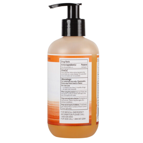 Concept Naturals Hand Sanitizer Citrus 8.12 oz. - Image 2
