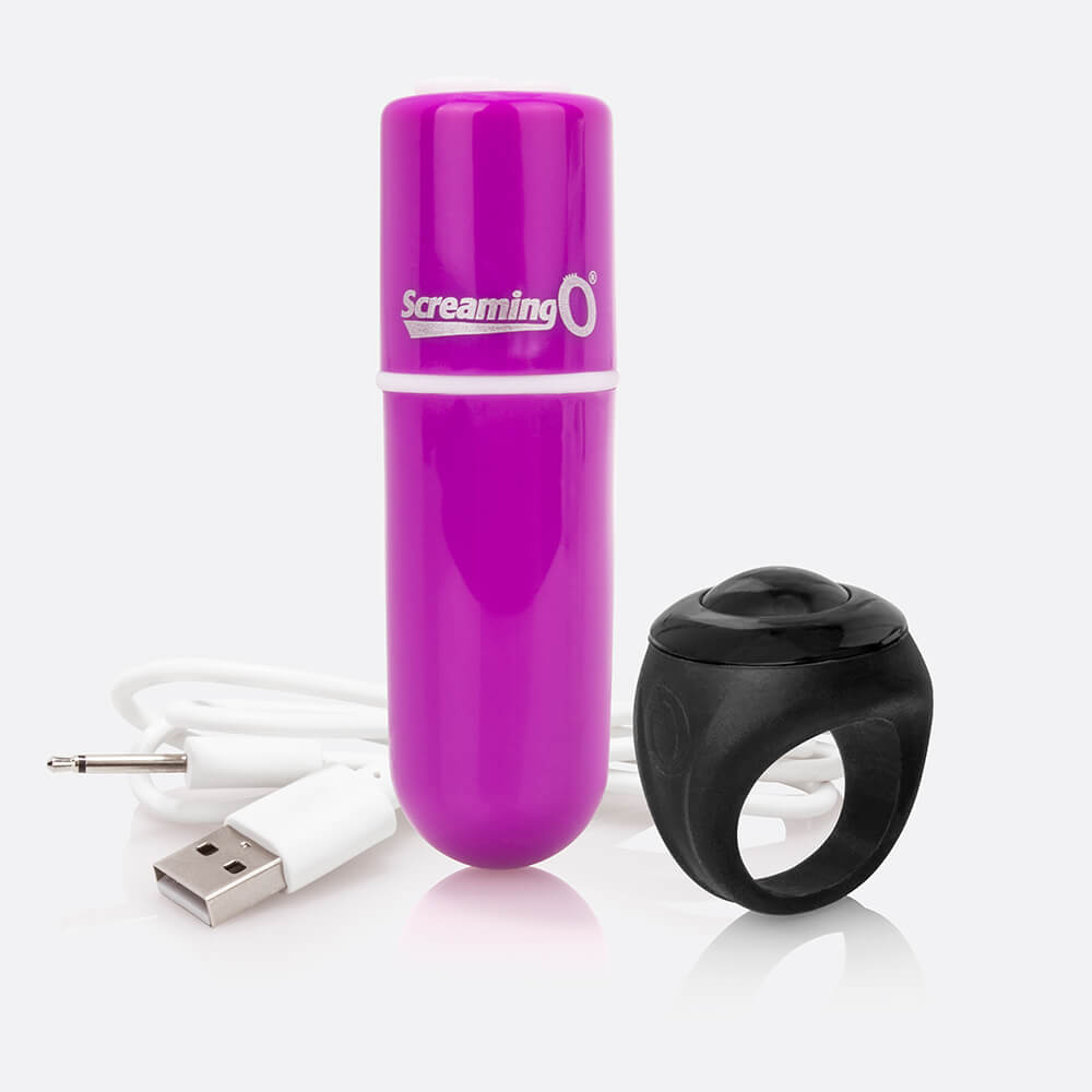 Charged Vooom Rechargeable Bullet Vibe Purple 1 Ct 2 Charged Vooom Rechargeable Bullet Vibe Purple 1 Ct - Image 2