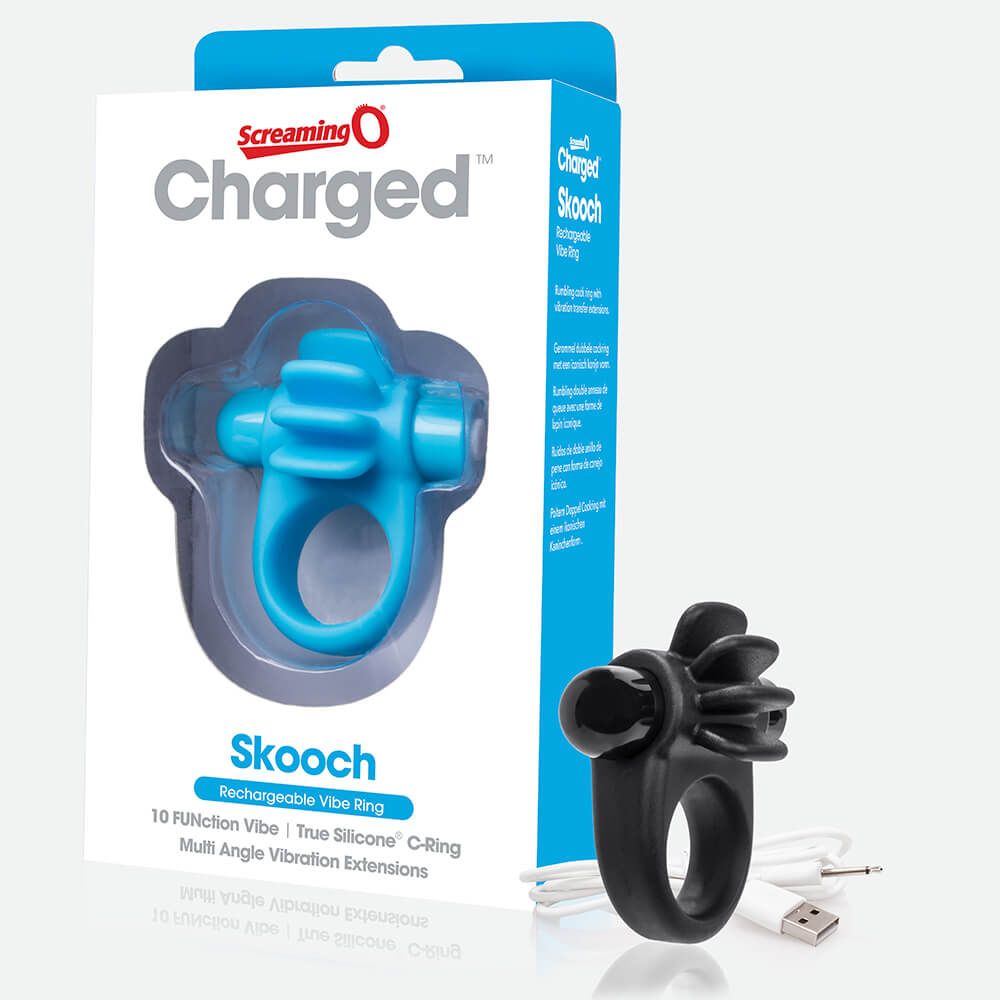 Charged Skooch Ring Blue 1 Ct 1 Charged Skooch Ring Blue 1 Ct