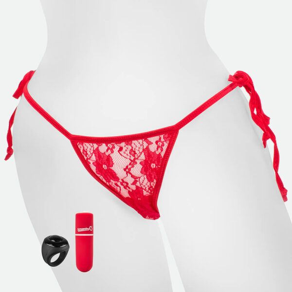 My Secret Charged Remote Control Panty Vibe Red 1 Ct - Image 2