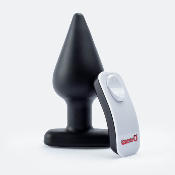 My Secret Remote Vibrating XL Plug Black 1 Ct - Image 2