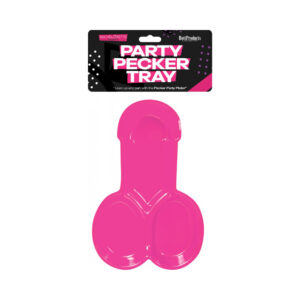 Party Pecker Platter Red