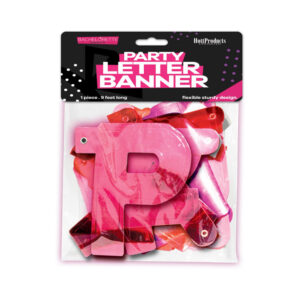 Bachelorette Party Letter Banner