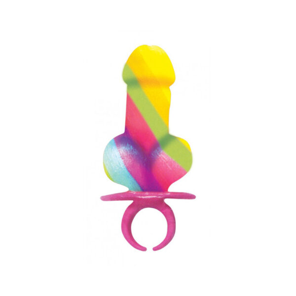 Rainbow Ring Pop 12 Pcs Display - Image 2