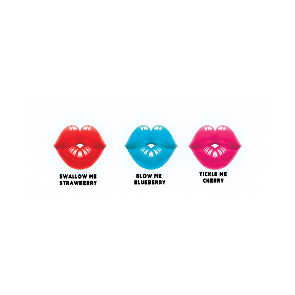 Dick Lips Gummy Cock Rings 3Pk 2 Dick Lips Gummy Cock Rings 3Pk - Image 2