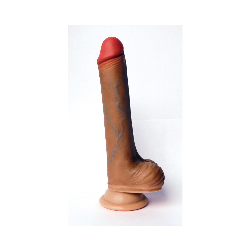 Skinsations Skintastic Series Mr. Silky 7'' Dildo 2 Skinsations Skintastic Series Mr. Silky 7'' Dildo - Image 2