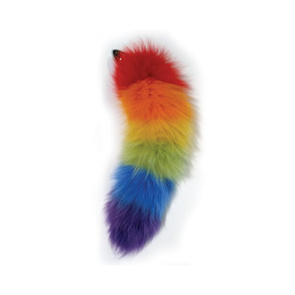 Rainbow Foxy Tail Butt Plug - Image 3