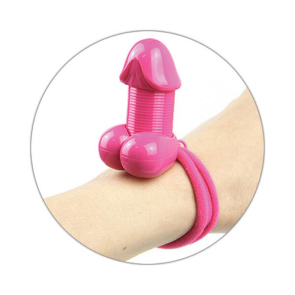 Pecker-Lastick Hair Tie Pink - Image 2