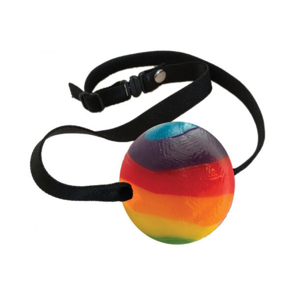 Rainbow Candy Ball Gag - Image 2
