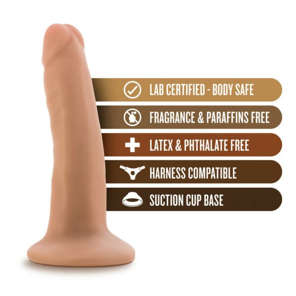 Dr. Skin 5.5" Cock With Suction Cup Vanilla - Image 2