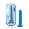 Neo 7.5" Dual Density Cock Neon Blue