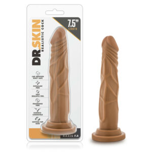 Dr. Skin Realistic Cock Basic 7.5 Mocha