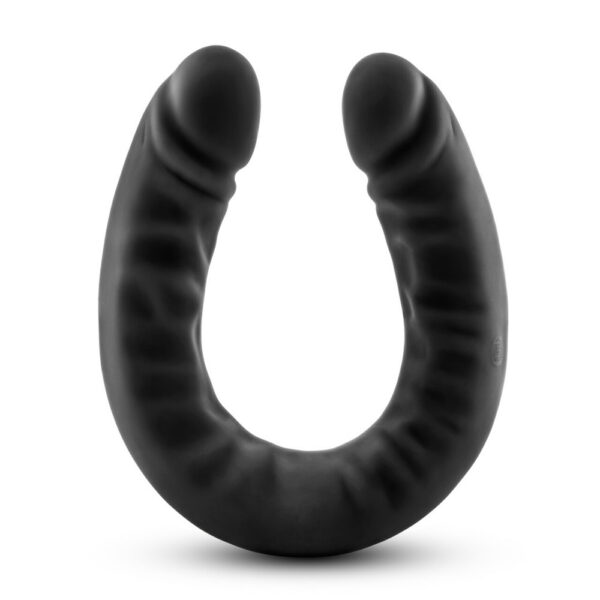 Ruse Silicone Double Headed Dildo 18" Black - Image 2