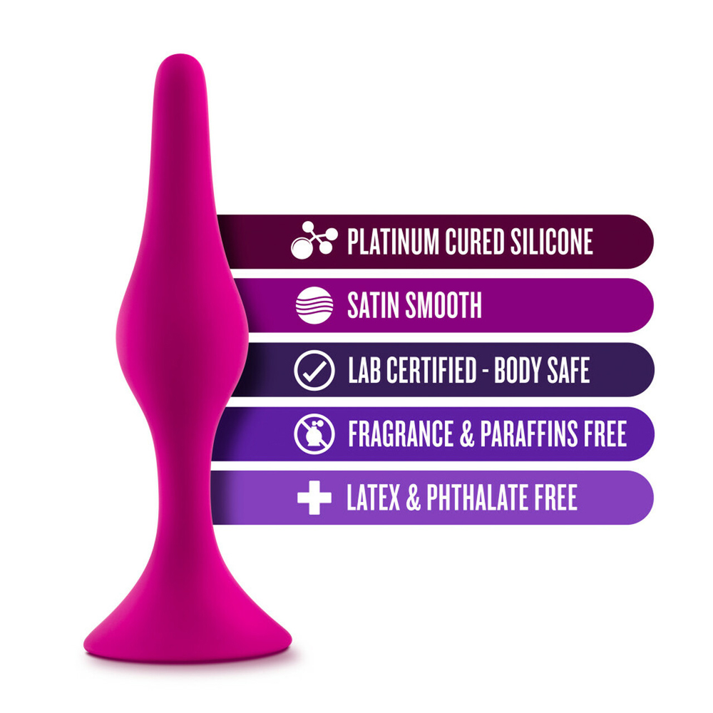 Luxe Beginner Plug Small Pink 2 Luxe Beginner Plug Small Pink - Image 2