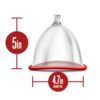Temptasia Breast Pump Cup Clear - Image 3