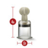 Temptasia Clit And Nipple Large Twist Suckers Set Of 2 Clear - Image 3