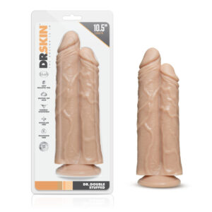 Dr. Skin Double Trouble Double Shaft Dildo Vanilla