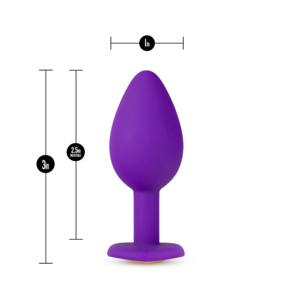 Temptasia Bling Plug Small Purple - Image 3