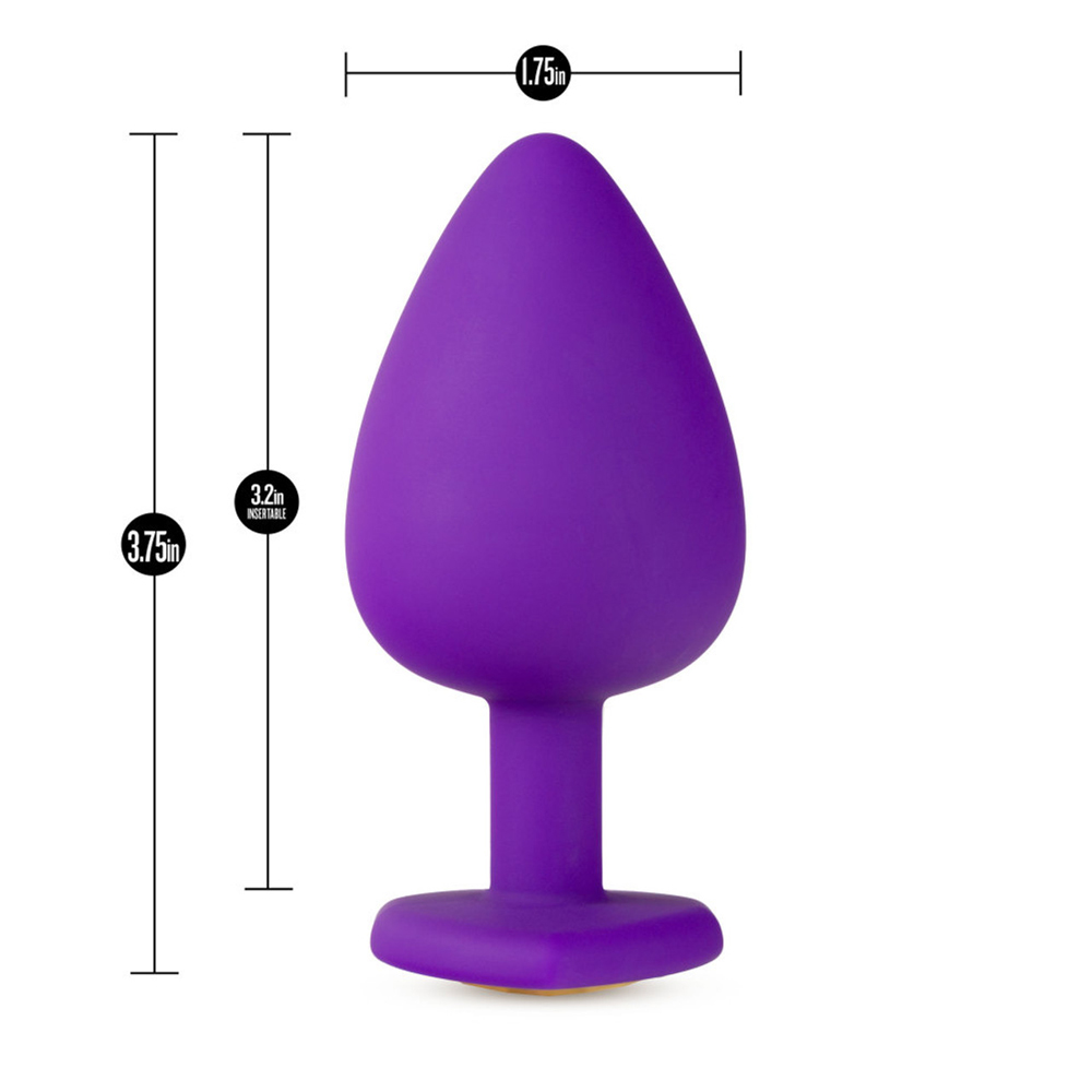 Temptasia Bling Plug Large Purple 3 Temptasia Bling Plug Large Purple - Image 3