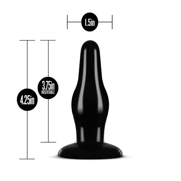 Anal Adventures Pleasure Plug Black - Image 3
