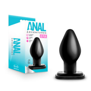 Anal Adventures XL Plug Black