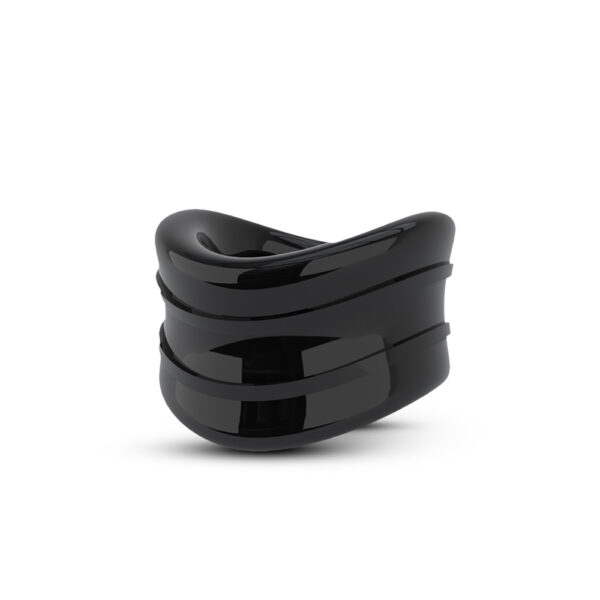 Stay Hard Beef Ball Stretcher X Long 1.5" Diameter Black - Image 2