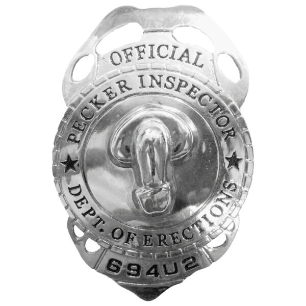 Pecker Inspector Badge